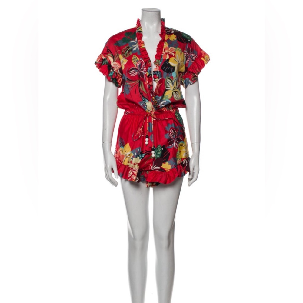 Alexis floral romper